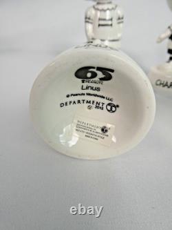 Department 56 Peanuts 65th Anniversary Figurines Lucy, Linus, Snoopy & Charlie