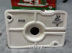 Department 56 Peanuts Charlie Brown's House Lighted Building Christmas Village