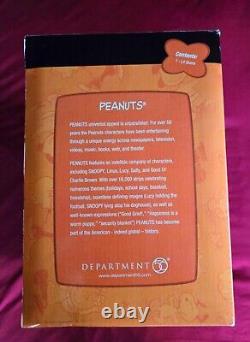 Dept 56 Peanuts Great Pumpkin Charlie Brown Light Up Scene #56.59095 Linus/Sally