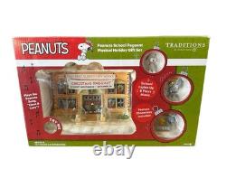 Dept 56 Peanuts School Pageant Musical Holiday Gift Set Pinecrest Charlie Brown