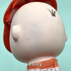 Determined Snoopy Charlie Brown Soft Vinyl Doll