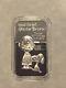 Disney Charlie Brown Snoopy Greathouse Silver Art Bar Token Very Rare Mintage 50