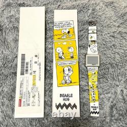 EPSON Smart Canvas Snoopy Peanuts Digital Watch W1-PN10110 Used