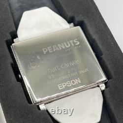 Epson Smart Canvas Peanuts Snoopy Charlie Brown Spare Band 2014 Watch Wristwatch