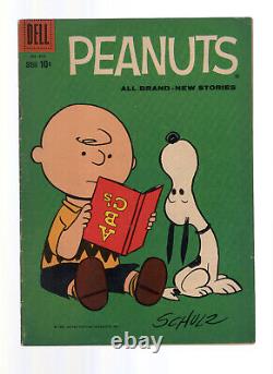 Four Color #969 Peanuts #2 Charlie Brown & Snoopy Mid Grade Plus