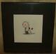 Framed Limited Edition (295/500) Sowa & Reiser Hc Etching Snoopy & Charlie Brown