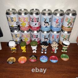 Funko Soda Peanuts Charlie Brown Snoopy Woodstock Lucy Linus & Patty Chase Set +