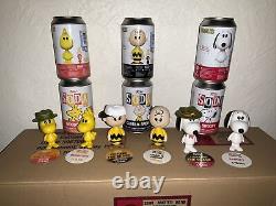 Funko Soda Peanuts Charlie Brown Woodstock Snoopy Chase & Common Set Exclusive