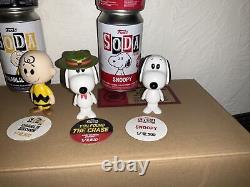 Funko Soda Peanuts Charlie Brown Woodstock Snoopy Chase & Common Set Exclusive