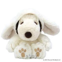Fuwakuta Snoopy Plush Bunny White Peanuts Charlie Brown Woodstock Toy