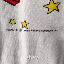 GG371 SNOOPY Snoopy T-shirt Big Print Charlie Brown