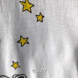 GG371 SNOOPY Snoopy T-shirt Big Print Charlie Brown