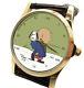 Good Ole' Charlie Brown With Snoopy Vintage Peanuts Art Collectible Wrist Watch
