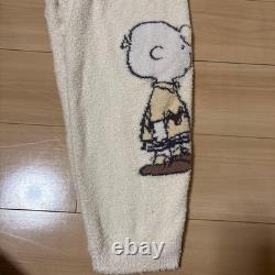 Gelato Pique Snoopy Charlie Brown Men's Roomwear Pajama Set Free Size