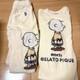 Gelato Pique Snoopy Charlie Brown Roomwear Pajama Set Free Size New Without Tag