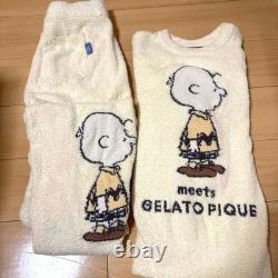 Gelato Pique Snoopy Charlie Brown Roomwear Pajama Set Free Size New Without Tag