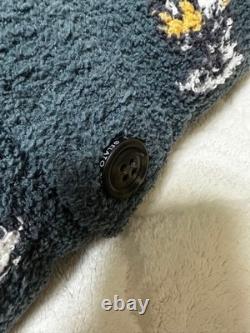 Gelato pique Snoopy Charlie Brown Pattern Fleece V-Neck Cardigan Women