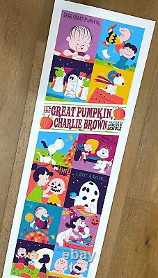 Great Pumpkin Charlie Brown Perillo LIM Edn Peanuts Print Snoopy No Mondo $175