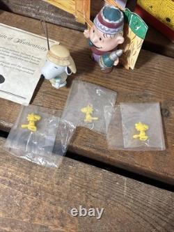 Hallmark 2001 Peanuts Gallery Nativity Set Snoopy Charlie Brown Lucy