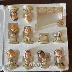 Hallmark 2015 Limited Edition PEANUTS NATIVITY 11pc Charlie Brown Christmas READ
