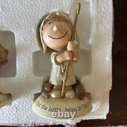 Hallmark 2015 Limited Edition PEANUTS NATIVITY 11pc Charlie Brown Christmas READ