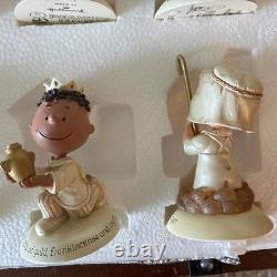 Hallmark 2015 Limited Edition PEANUTS NATIVITY 11pc Charlie Brown Christmas READ