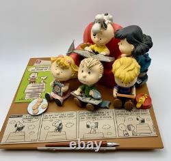Hallmark 2015 Ltd Ed Peanuts Figurine Happiness is 65 Years of Fun Charlie Brown