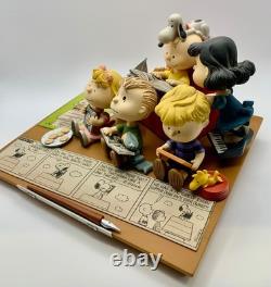 Hallmark 2015 Ltd Ed Peanuts Figurine Happiness is 65 Years of Fun Charlie Brown