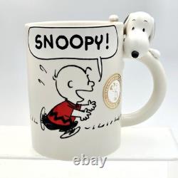 Hallmark 2021 Peanuts Charlie Brown & 3D Sculpted Snoopy Coffee Mug New w Tags