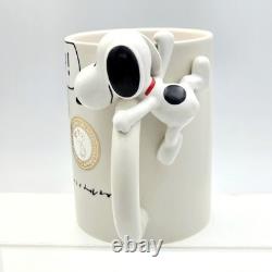 Hallmark 2021 Peanuts Charlie Brown & 3D Sculpted Snoopy Coffee Mug New w Tags