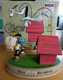 Hallmark Charlie Brown Snoopy Kennel Figure