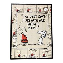 Hallmark Charlie Brown Snoopy Wall Hanging