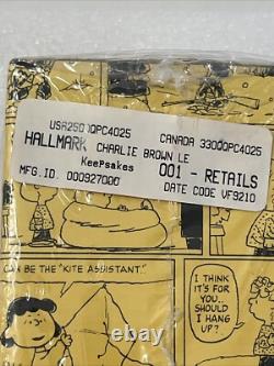 Hallmark Keepsake Peanuts Gallery 2000 Charlie Brown Limited Edition Unopened