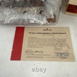Hallmark LTD 2019 Peanuts It was a short summer, Charlie Brown Figurine RARE