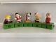 Hallmark Peanuts Dance Party Set Of 5 With Music And Motion Snoopy Charlie Brown