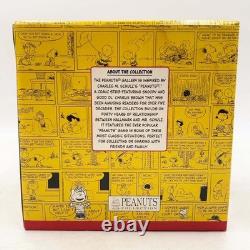 Hallmark Peanuts Gallery Figure Set By The Book Snoopy & Charlie Brown New