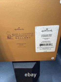 Hallmark Peanuts Gallery Figurine It Was A Short Summer, Charlie Brown 2019 LE
