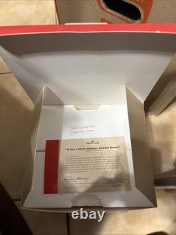 Hallmark Peanuts Gallery Figurine It Was A Short Summer, Charlie Brown 2019 LE