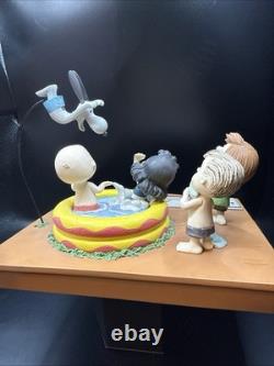 Hallmark Peanuts Gallery He's Your Dog Charlie Brown Retired 2018 Brand New