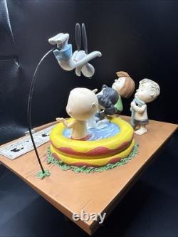 Hallmark Peanuts Gallery He's Your Dog Charlie Brown Retired 2018 Brand New