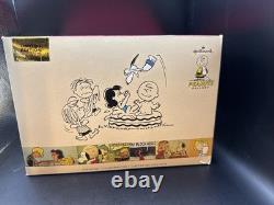 Hallmark Peanuts Gallery He's Your Dog Charlie Brown Retired 2018 Brand New