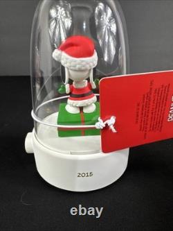 Hallmark Peanuts Happy Tappers 2015 Charlie Brown, Linus, Snoopy Set NOS READ