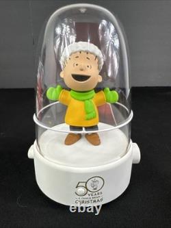Hallmark Peanuts Happy Tappers 2015 Charlie Brown, Linus, Snoopy Set NOS READ