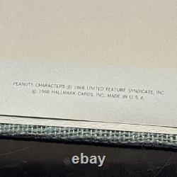 Hallmark Peanuts SNOOPY Scrapbook 1968 USA Charlie Brown original comic strips