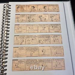 Hallmark Peanuts SNOOPY Scrapbook 1968 USA Charlie Brown original comic strips
