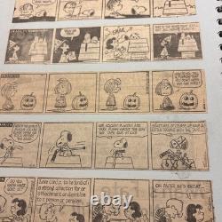 Hallmark Peanuts SNOOPY Scrapbook 1968 USA Charlie Brown original comic strips