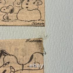 Hallmark Peanuts SNOOPY Scrapbook 1968 USA Charlie Brown original comic strips