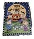Halloween Peanuts Snoopy Great Pumpkin Charlie Brown Throw Afghan Blanket 47x57