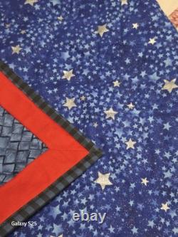 Handmade Custom Charlie Brown And Snoopy Quilt