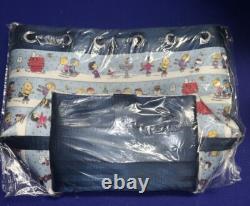 Harveys Peanuts Christmas Snoopy Charlie Brown and Gang Park Hopper Backpack New